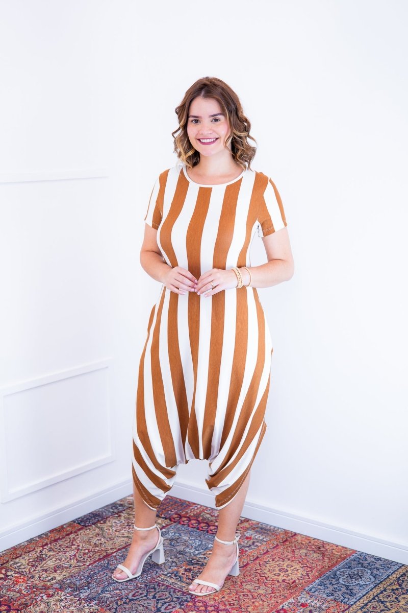 Macacão Fênix - Saruel com Bolsos em Viscolycra