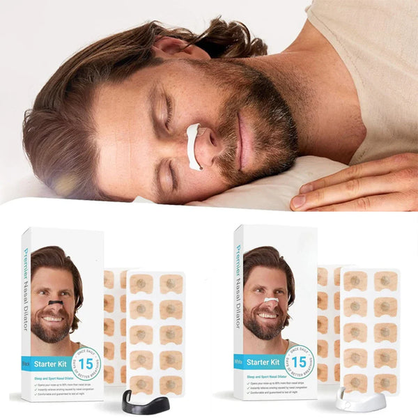 Melhore seu sono em até 95% - Dilatador Nasal